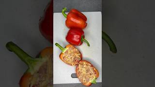 Фаршированные перцы с курицей #cooking #asmr #food #recipe #еда #foodie #easyrecipe #рецепты #перец