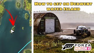 How to get on the island in the lake in Forza Horizon 4