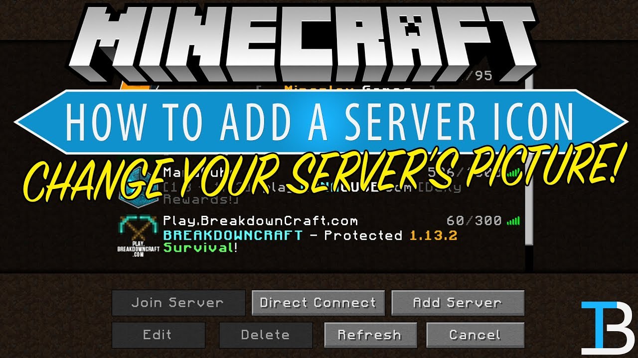 How to Make a Minecraft Server Icon