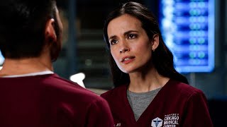 Natalie And Crockett Must Report Their Relationship To HR - Chicago Med 6x09
