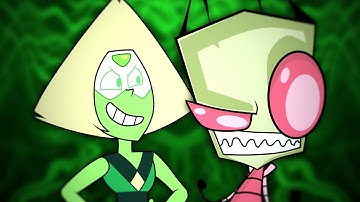 Invader Zim vs Peridot - Epic Cartoon Made Rap Battles Season 2