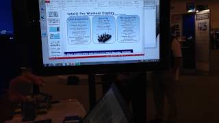 IDF13: Intel Wireless Display Technology