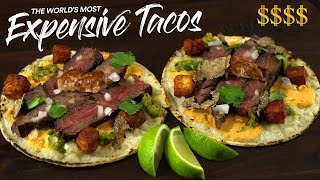 Most EXPENSIVE TACO in the WORLD Challenge | Guga Foods