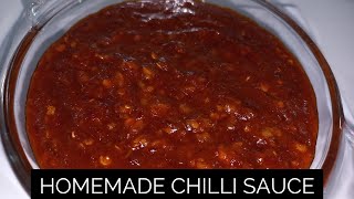 HOMEMADE CHILLI SAUCE RECIPE BY NAEEMA'S KITCHEN