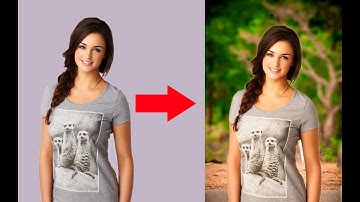 How to blur background in Photoshop DSLR style photo effects || Photoshop Tutorial