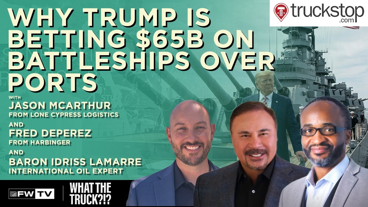 Jason McArthur, co-founder of Lone Cypress Logistics, speaking on the FreightWaves 'What The Truck?!?' podcast about cold-chain logistics and the CDL driver shortage.