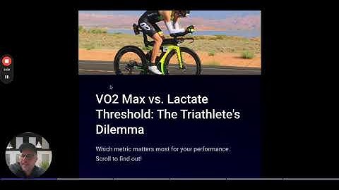 Understanding VO2max vs Lactate Threshold 🏃 ♂️