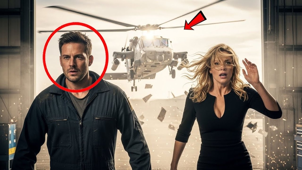 El CEO Despidió al Mecánico—Pero Quedó Helado al Llegar un Helicóptero Naval con su Nombre