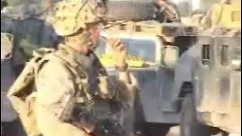 3rd Bn 1st Marines Fallujah Seige.wmv
