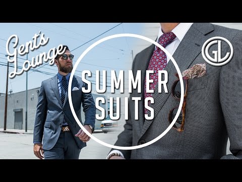 Video: Essential Summer Suiting Fra Combat Gent