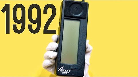 What Was The First Smartphone?