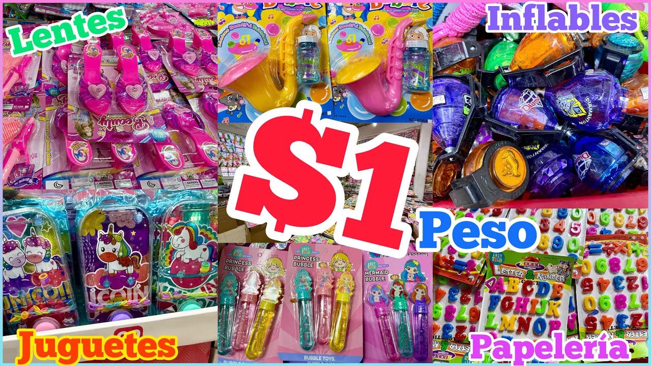 🤑MERCANCÍA desde $1 PESO / JUGUETES, PAPELERÍA, INFLABLES / INICIA TU NEGOCIO / CENTRO CDMX