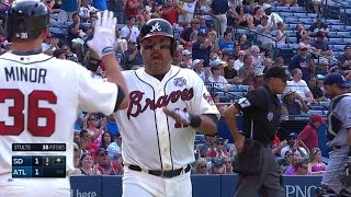 SD@ATL: A. Simmons lines an RBI double to right field