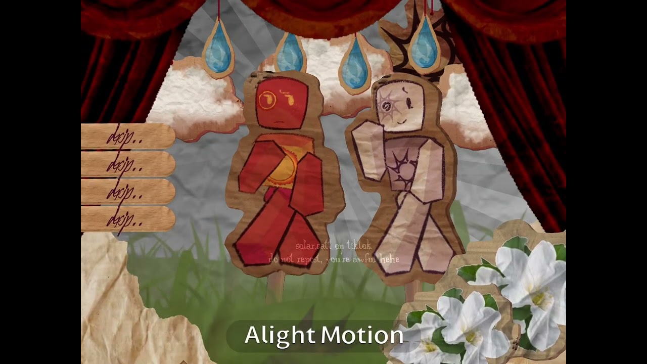 Sinking town / Let him go ~ Broken Spawn n Fire Ring / Animation .. Solar.catt