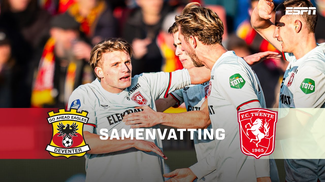 ⚽️ TOPSCORER Sem Steijn weer 2️⃣ keer trefzeker 😳💥 | Samenvatting Go Ahead Eagles - FC Twente