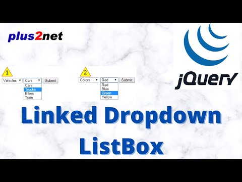Two linked dropdown