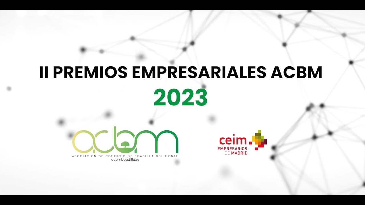 Premios Empresariales ACBM 2023 2min 55seg - YouTube