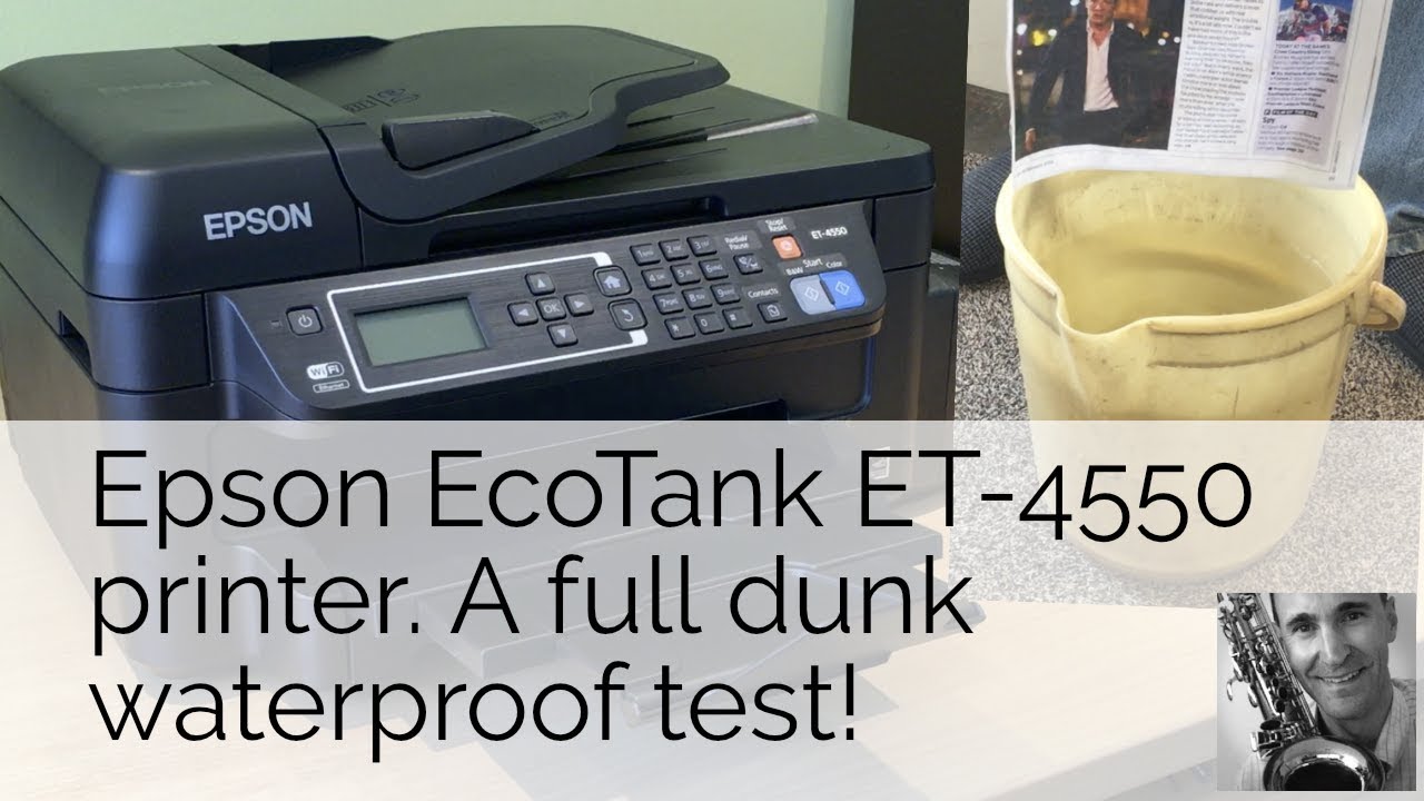 laser printer waterproof