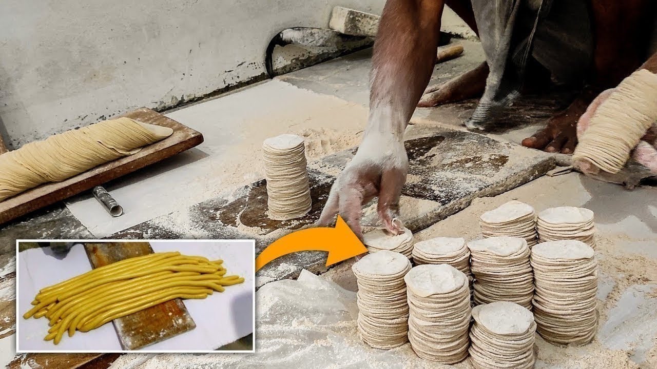 Traditional Way of Making Papad | Kerala Papadam | Indian Street Food