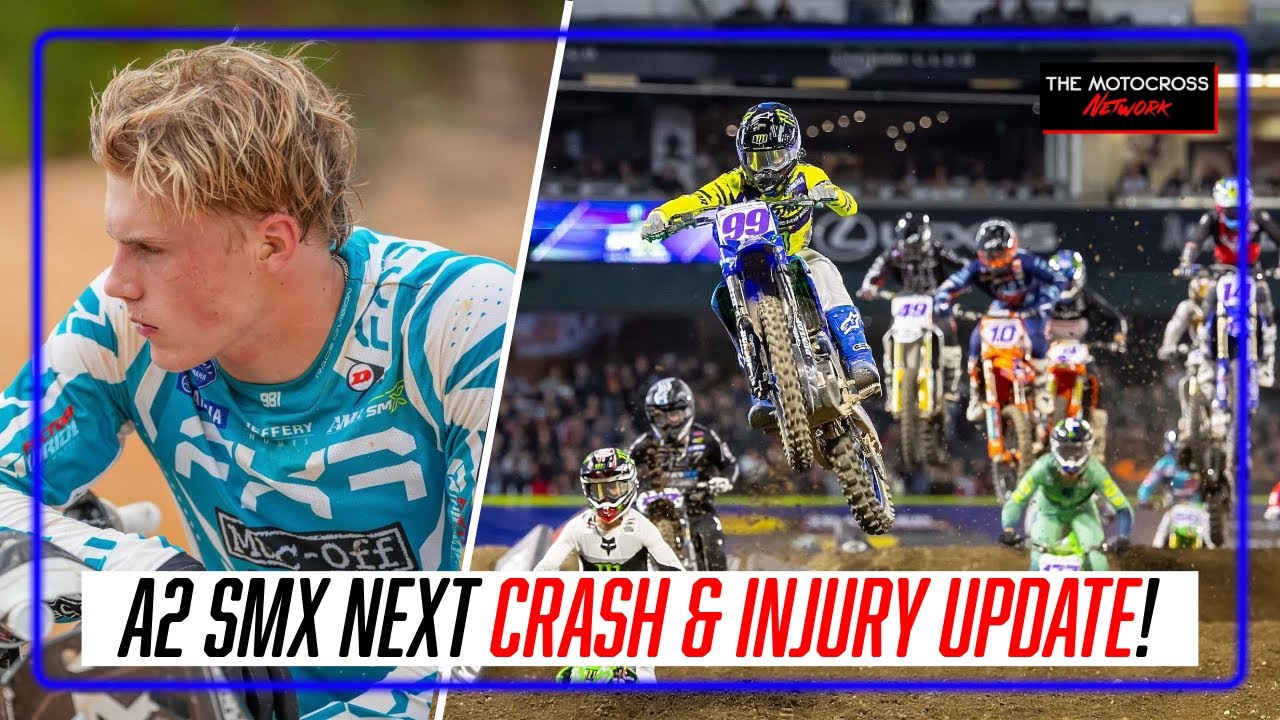 NEW FOOTAGE! SMX Next Anaheim 2 CRASH & UPDATES!