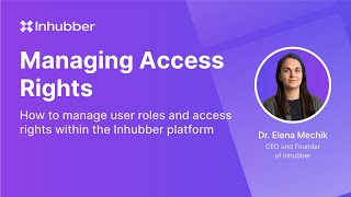 Managing Access Rights with Inhubber