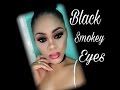 Black Smokey Eyeshadow + Full Makeup Tutorial