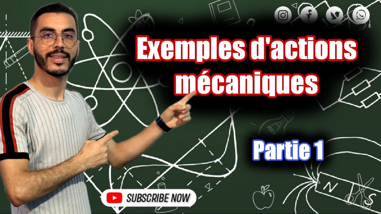 Tronc commun : Exemples d'actions mécaniques__ Partie 1