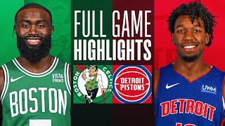 Game Recap: Celtics 129, Pistons 102