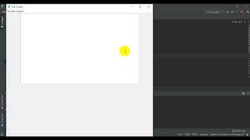 Text editor Project using Python Programming