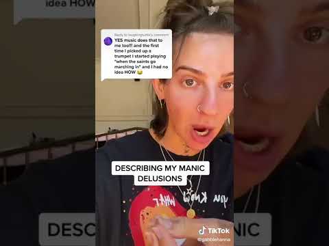 Gabbie hanna explaining her manic delusions while Nick was there. #gabbiehanna #mentalhealth #nick