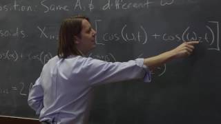 PHYS 201 | Superposition 9 -  Beats by Dr Hafner