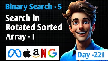 Search in Rotated Sorted Array | Binary Search  | Striver A-Z DSA Sheet