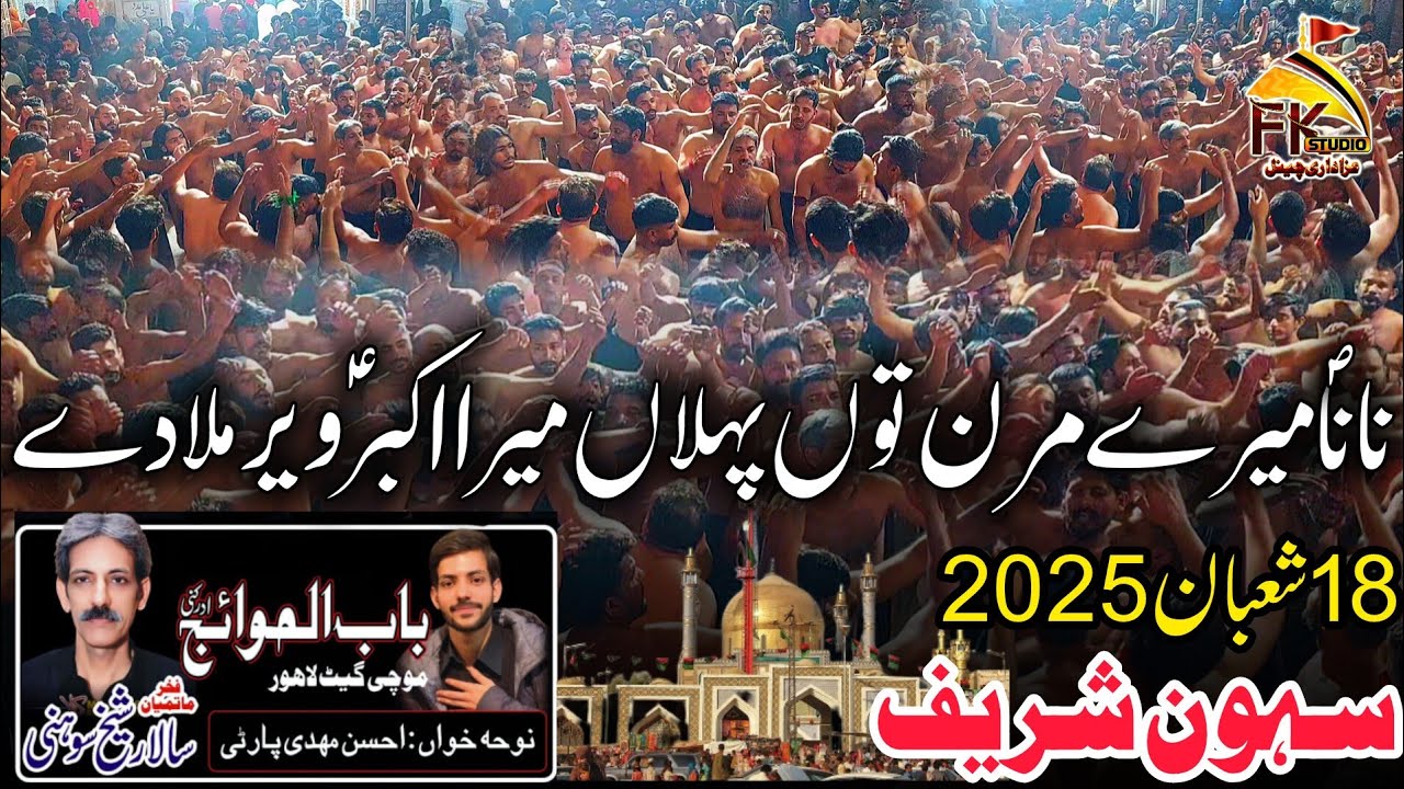 Nana Mery Marn Ton Pehlan | Babul Huwaij Sheikh Soni |18 Shaban 2025 | Murshad Laal Sehwan #newnoha