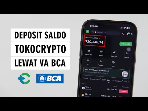 Cara Deposit Tokocrypto Melalui Bank BCA