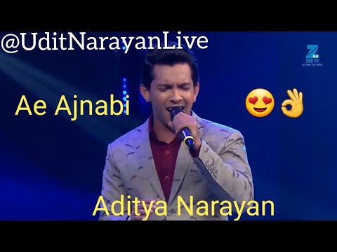 ae-ajnabi-by-aditya-narayan-and-jayesh-kumar-aditya-narayan-singing-his-father-udit-narayan-song