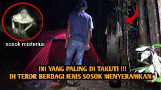 horror camping‼️ This is the most feared-! meeting a strange figure with a scary voice