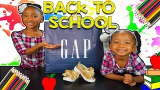 BACK TO SCHOOL CLOTHING HAUL ( GAP - BABY GAP )