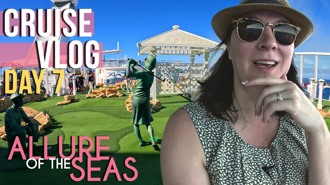 CRUISE VLOG: Day 7 - Transatlantic on Allure of the Seas // Royal Caribbean