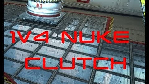 CS:GO CLUTCH on Nuke 1v4 T-side pistol round