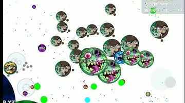 AGAR.IO MOBILE INSANE LUCKY BAIT + DESTROYING TEAMS IN RUSH MODE