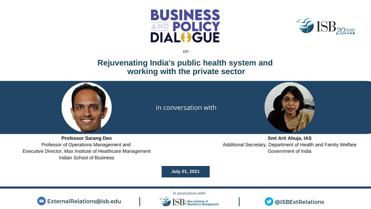 Business and Policy Dialogue with Smt Arti Ahuja, IAS