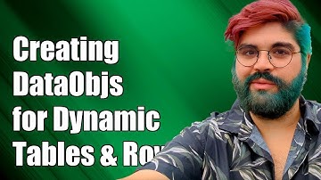 Creating DataObjects for Dynamic Table Rows and Columns in SilverStripe