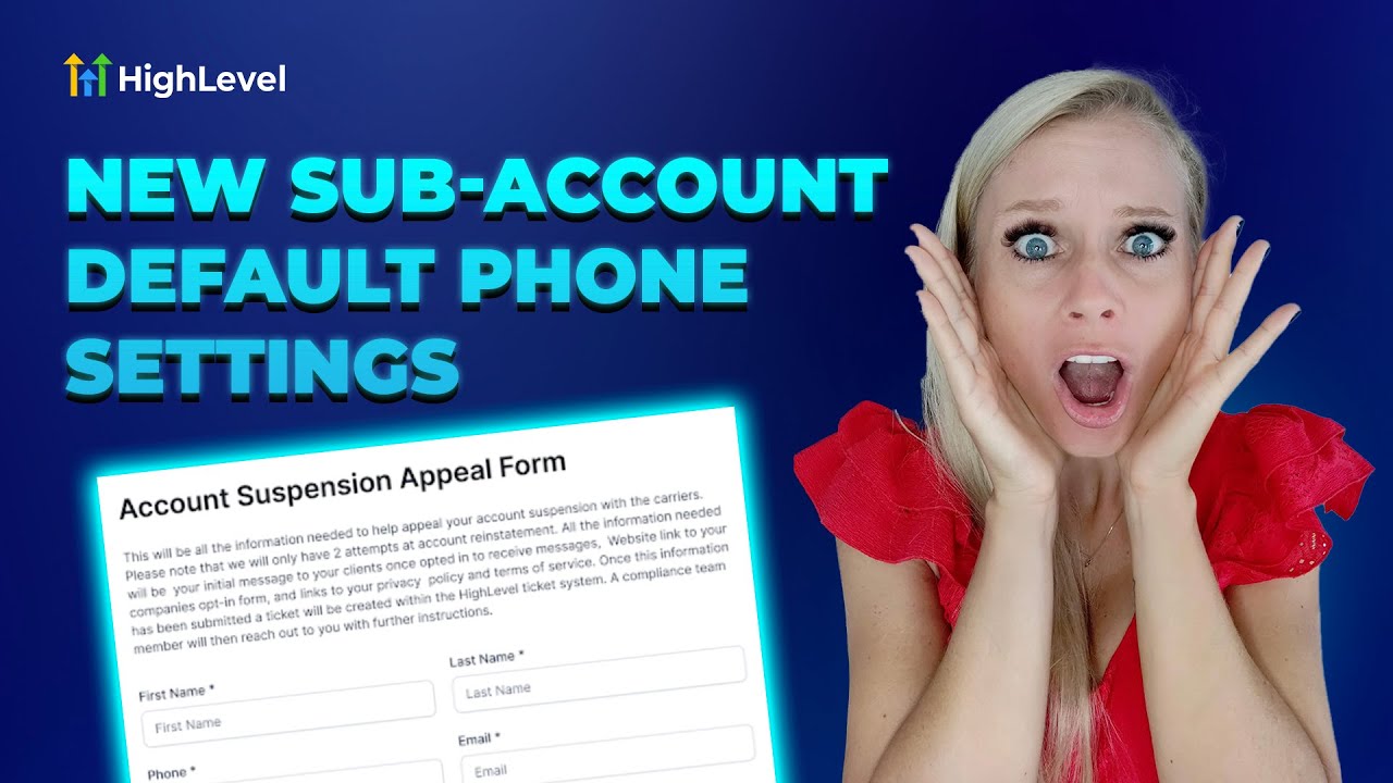 How to Manage and Customize New Sub-Account Phone Settings