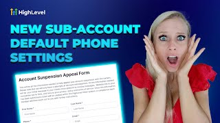 How to Manage and Customize New Sub-Account Phone Settings