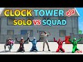 Gta x freefire  solo vs squad in clocktower  gta 5 in telugu  comedy ep 14