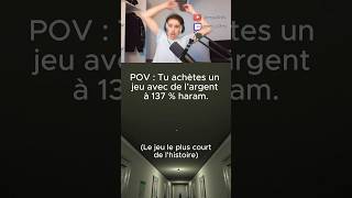 Le jeu le plus court de l’histoire ! #gamingfr #jeuhorreur #stream #fyp #pourtoi