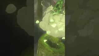 pop the cork out of the tree stump under the bridge #korok seed🍃& #oneshot tentacle bastard💚#totk