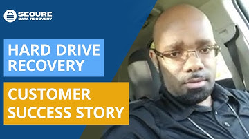 Desktop Hard Drive Recovery Customer Success Story | Secure Data Recovery