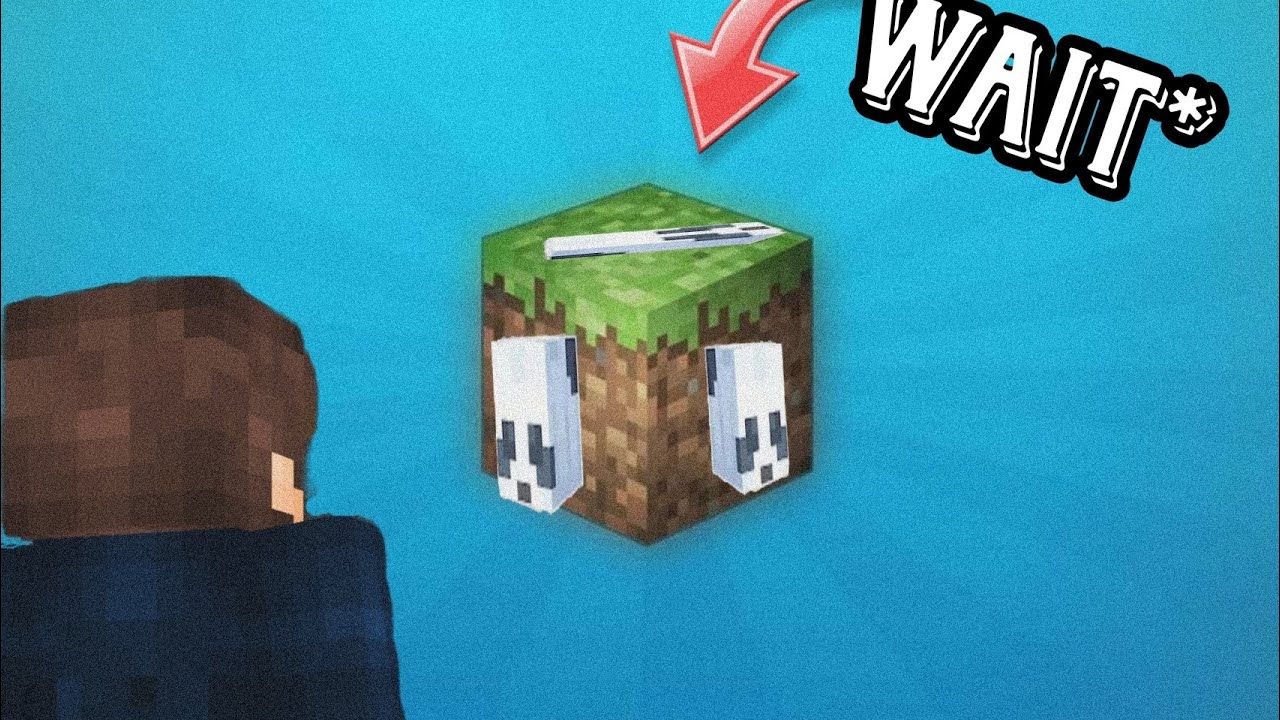 ILLEGAL ONE BLOCK ONE BLOCK SKYBLOCK SURVIVAL SERIES EP1 🤯