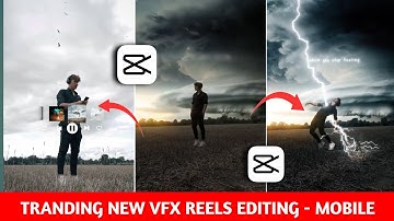 Rain Thunderstorm Trending New VFX Instagram Reels| How to make a video like Falcopunch Thunderstorm